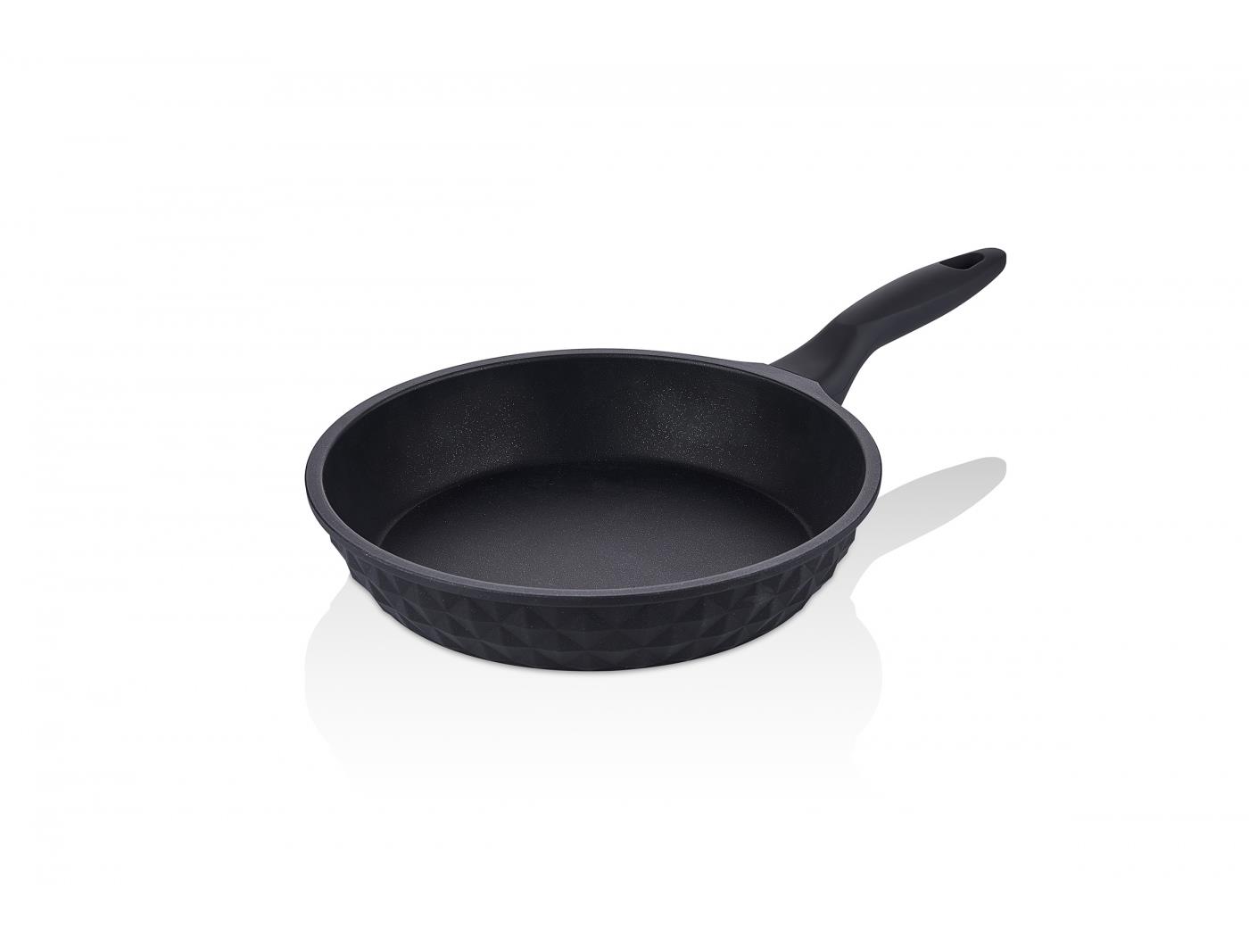 Taç Bella Döküm Tava 28 Cm Siyah görsel 5