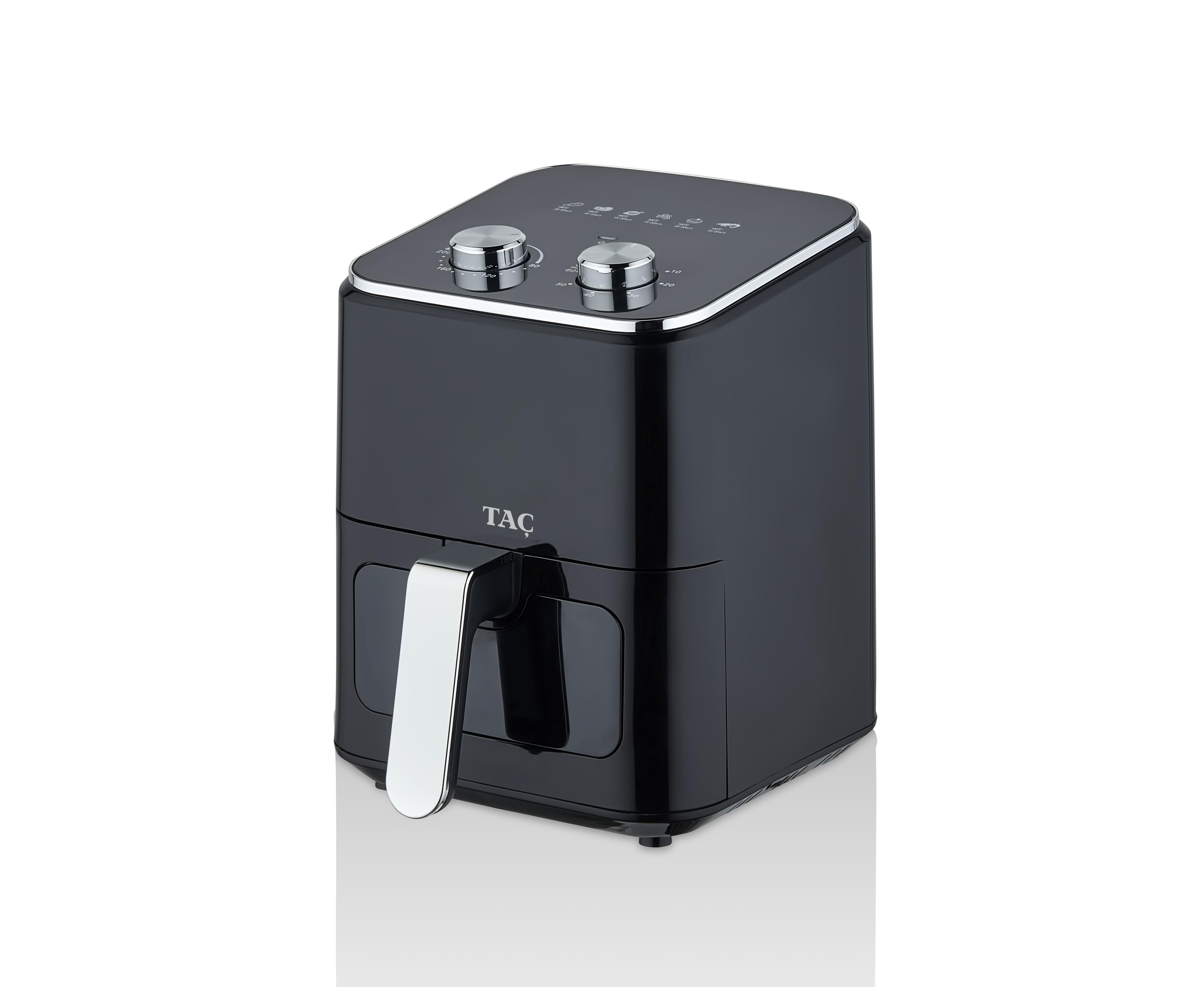 Taç Power XL Air Fryer Black görsel 3