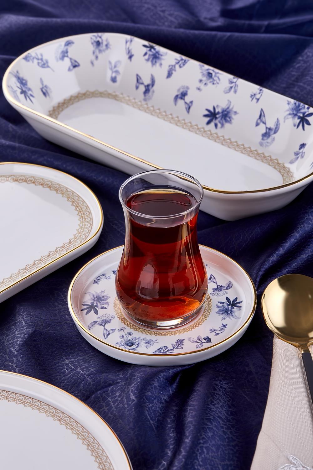 Taç Ornella Bird 37 Parça 6 Kişilik Kahvaltı Takımı görsel 4