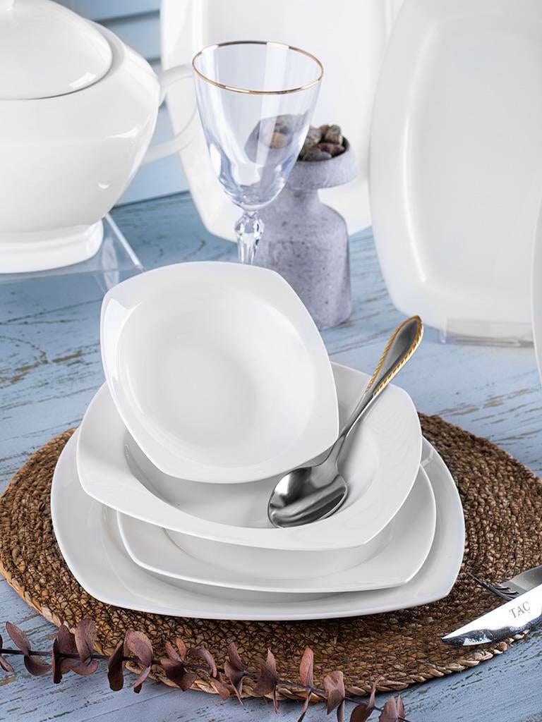 Taç Minima 55 Parça 12 Kişilik Yemek Takımı görsel 4