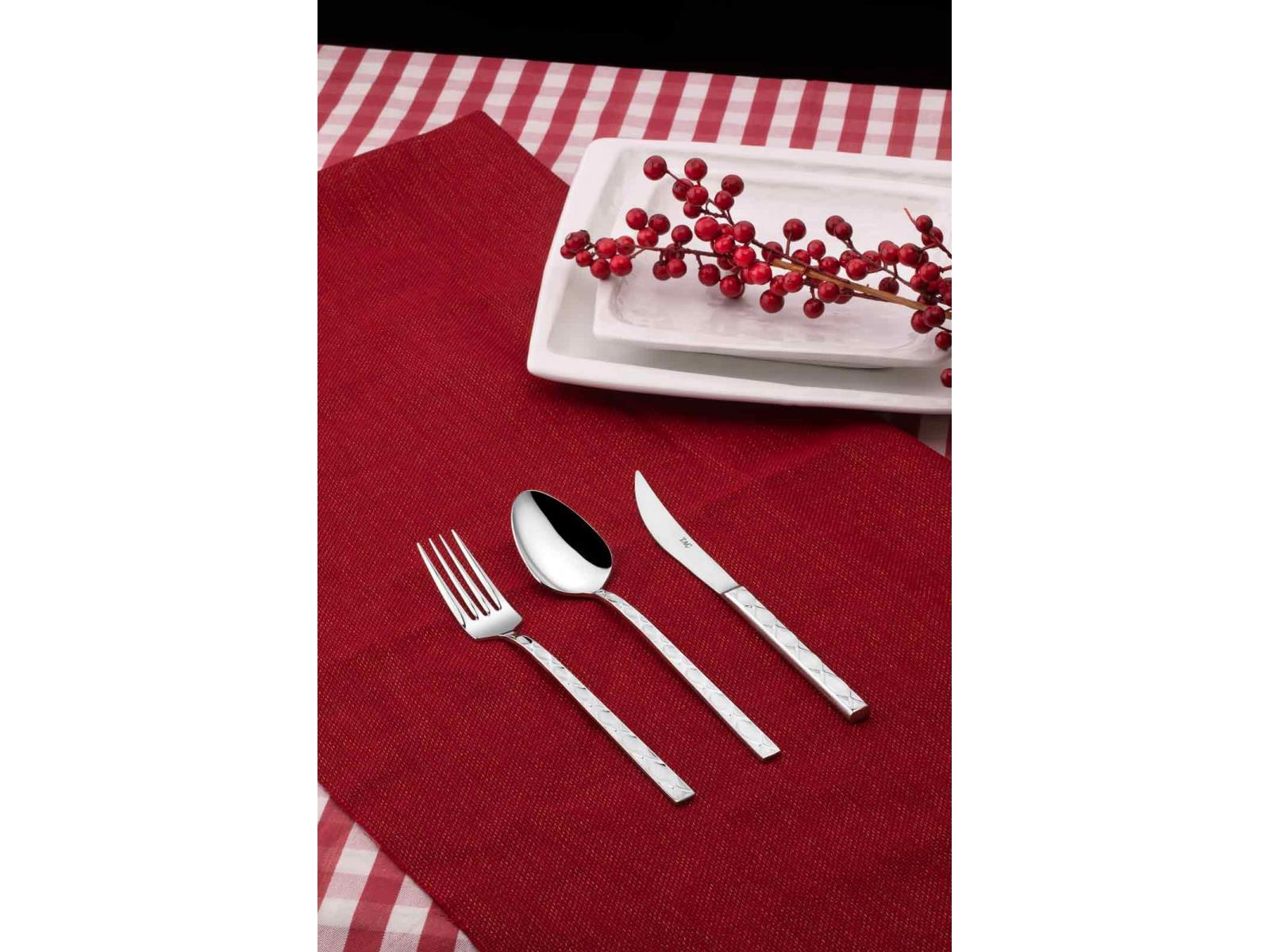 Taç Ravello Miranda 84 Parça 12 Kişilik Çatal Kaşık Bıçak Seti görsel 6