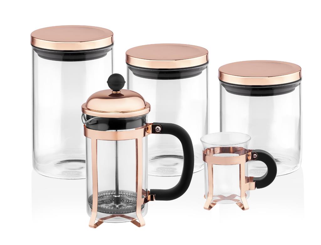 Taç Aloha 5 Parça French Press Seti görsel 3