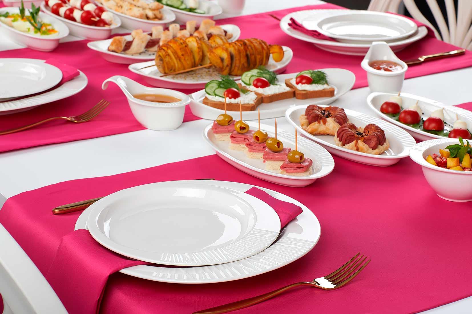 Taç Bıanca 25.5 cm Oval Tabak görsel 3
