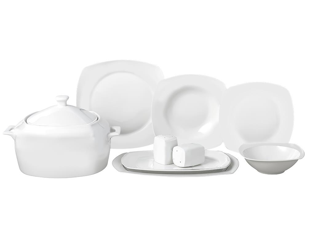 Taç Minima 55 Parça 12 Kişilik Yemek Takımı görsel 5
