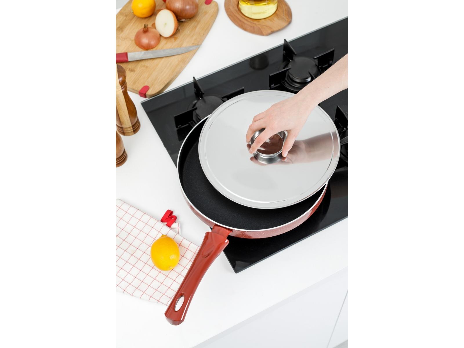 Taç Titan Granit Balık Tavası 30cm görsel 2