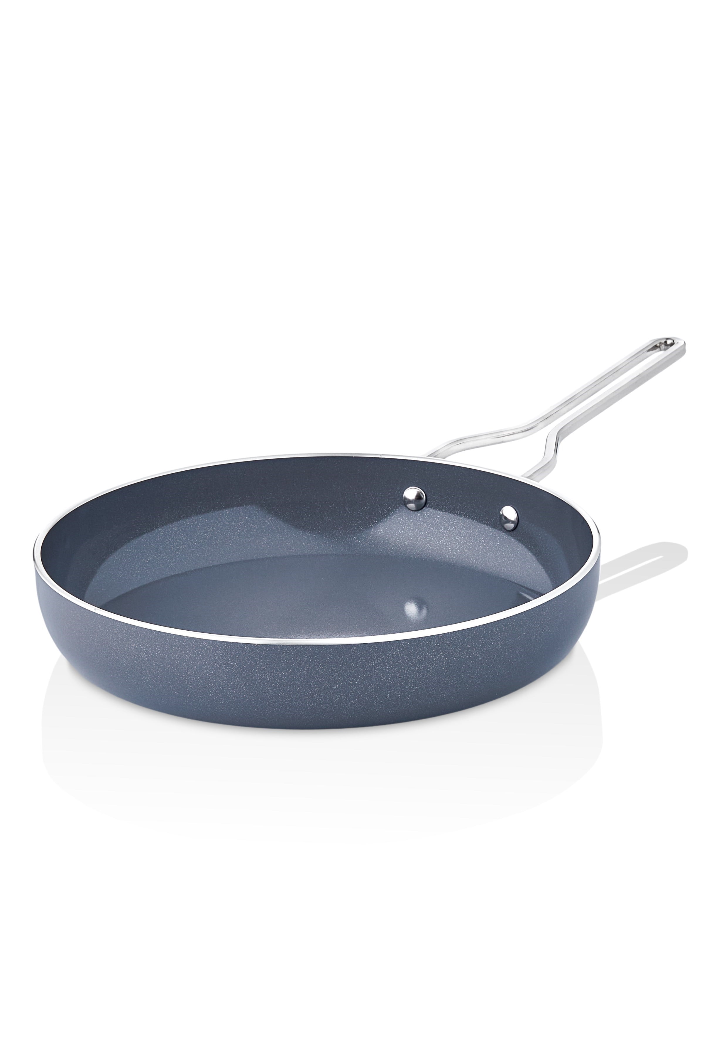 Taç Sera Feel Yanmaz Yapışmaz Seramik Tava 32 Cm / Gri görsel 4