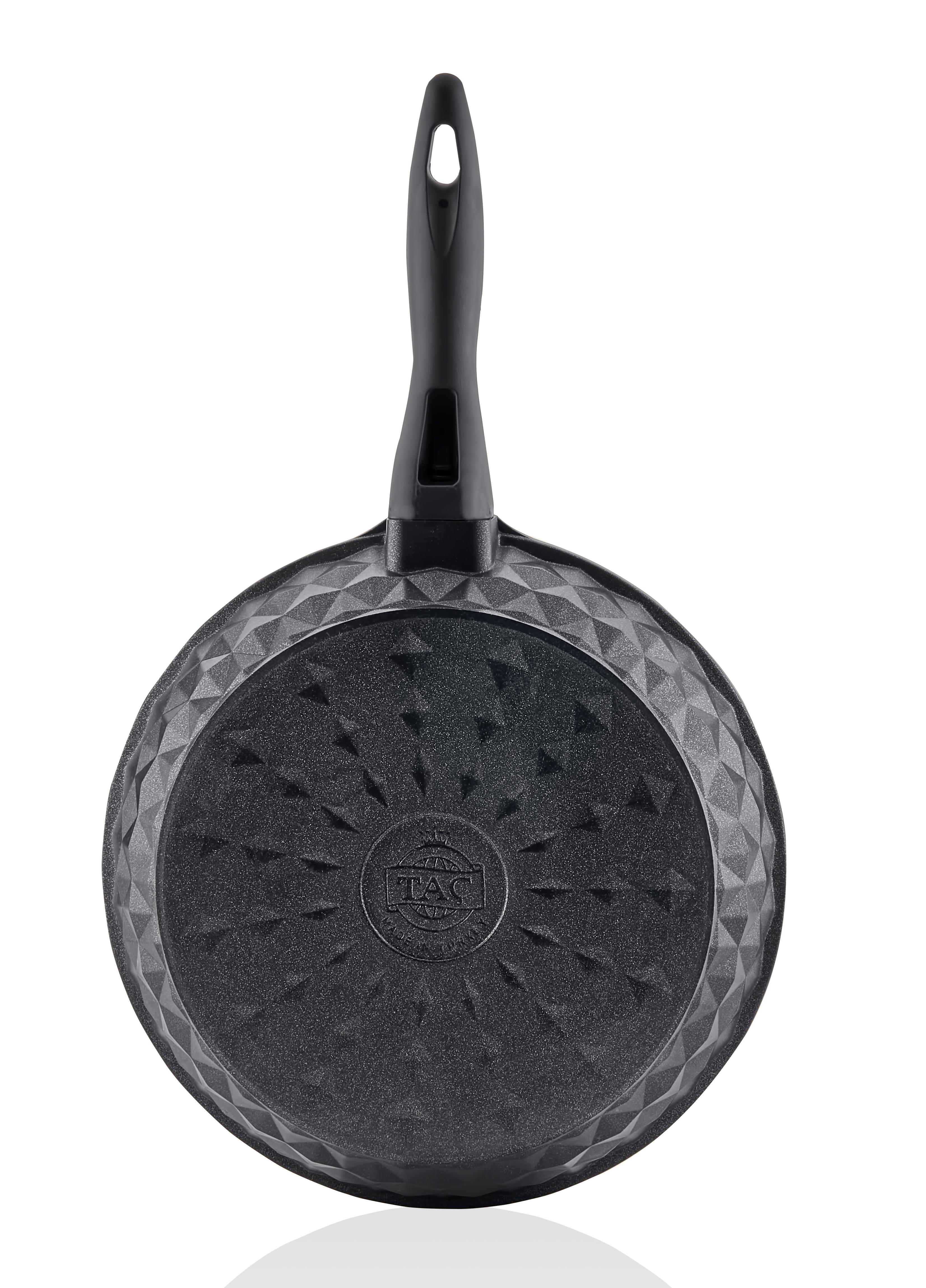 Taç Bella Döküm Tava 28 Cm Siyah görsel 6
