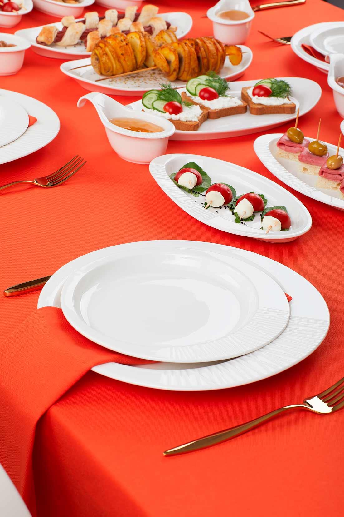 Taç Bıanca 25 cm Oval Tabak görsel 4