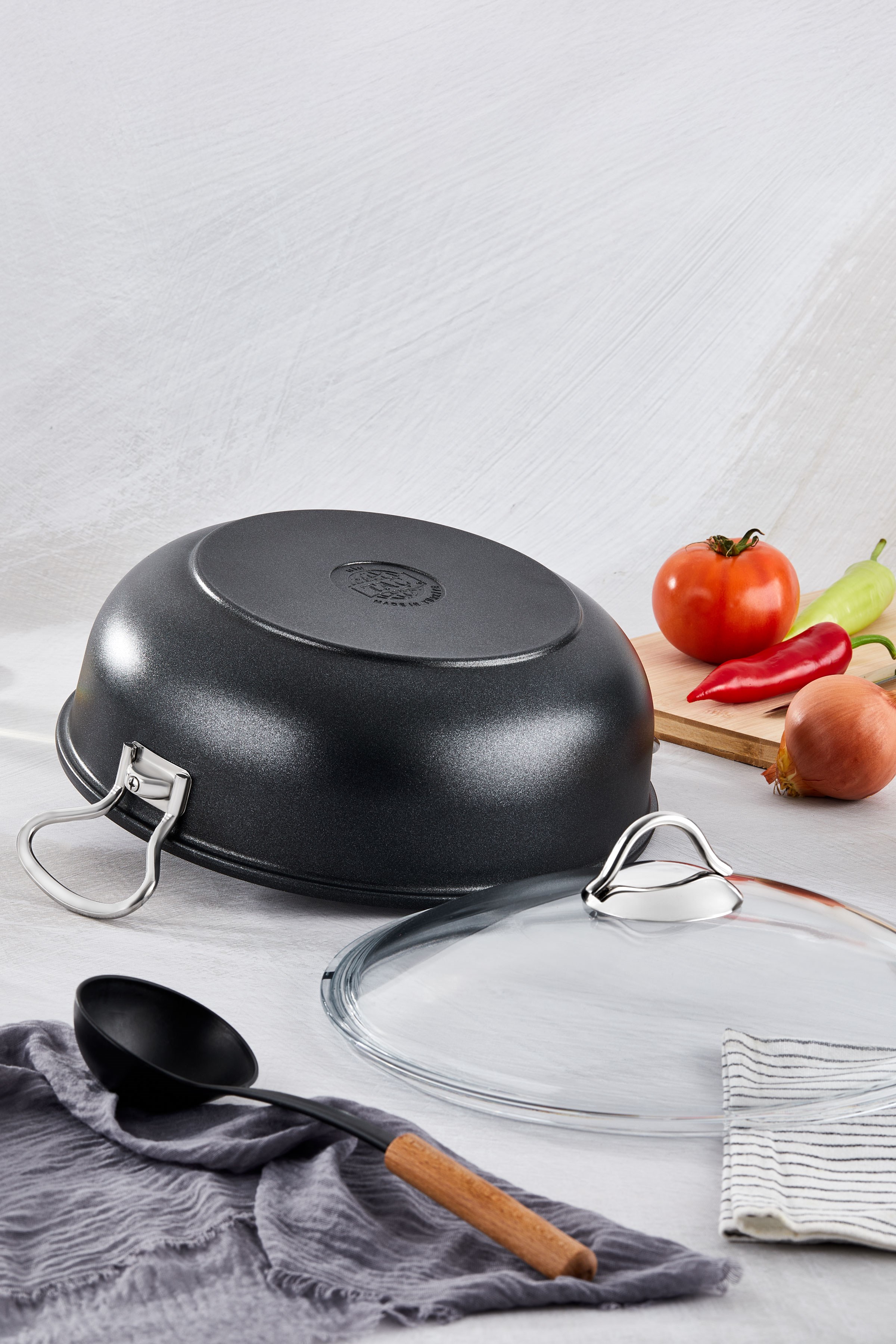 Taç Corvina 30 Cm Döküm Derin Tencere görsel 3